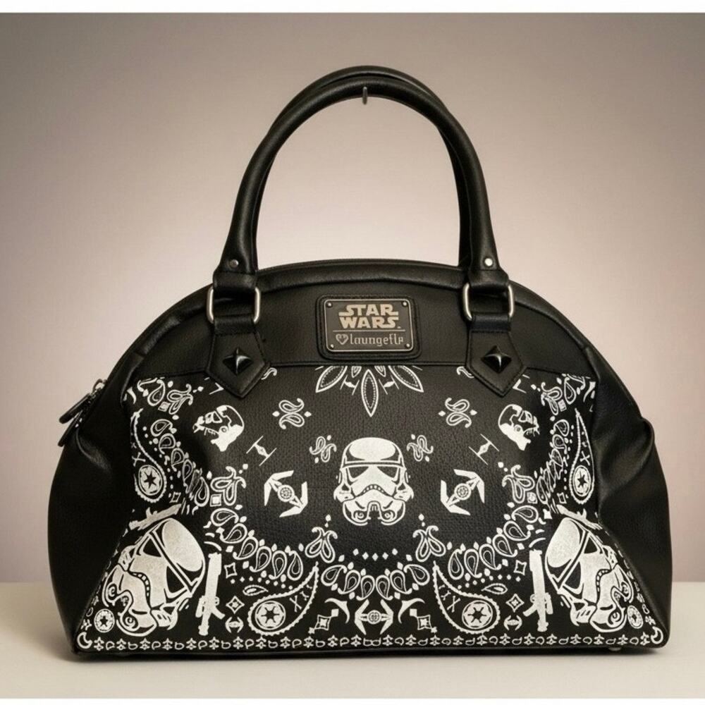 NWOT Disney Loungefly x Star Wars Stormtrooper Bandana Duffle Satchel Bag